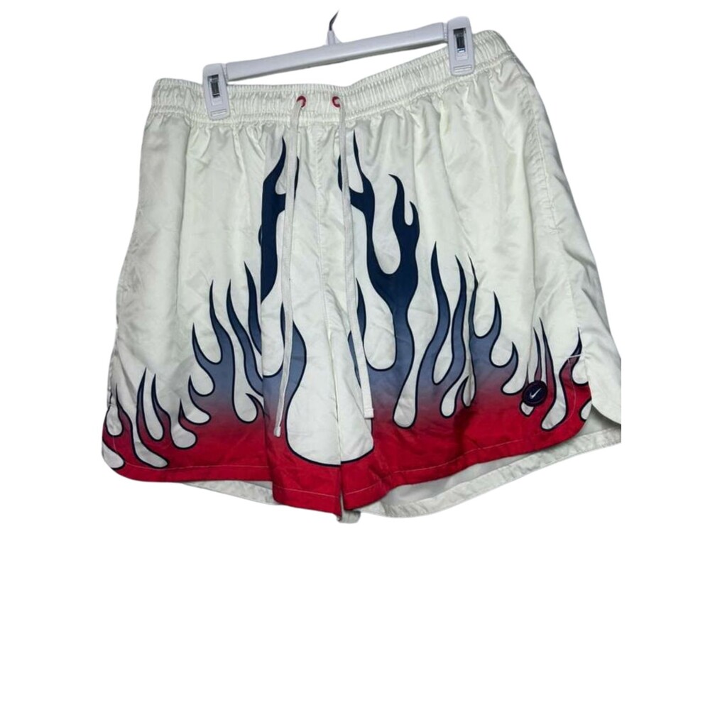 Nike Americana Flow Athletic Shorts Men's XXL White Training Boxing Beach